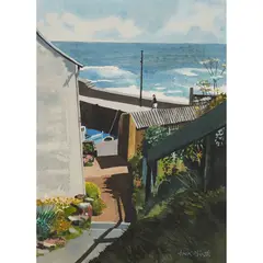 Jack Firth, SEA GARDEN, watercolour