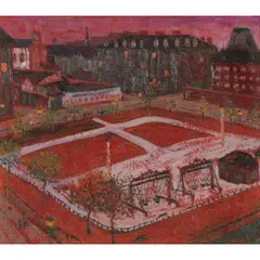 EVENING HEW by Bet Low, oil on board, sold Mar 2021