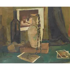 George Telfer Bear, STILL LIFE, Oil on canvas