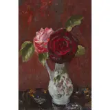 Mary Nicol Neill Armour, STILL LIFE WITH RED AND PINK ROSES