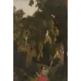 Henry John Lintott, THE LABURNAM GROVE, Oil on canvas