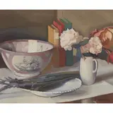 William Oliphant Hutchison, THE LUSTRE BOWL, oil on panel