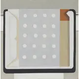 John G. Boyd, ABSTRACT WITH WHITE DOTS, Oil on canvas