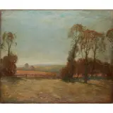 Alick Riddell Sturrock, WINTER SUNSHINE, oil on canvas
