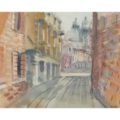Glen Scouller, SANTA MARIA DELLA SALUTE, mixed media