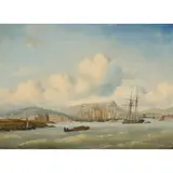 Ary Pleijsier, SHIPPING OFF LEITH, oil on canvas
