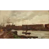 James Campbell Noble, BRISTOL, oil on canvas