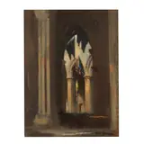 Patrick William Adam, ST. GILES - A STUDY, oil on canvas laid down on board