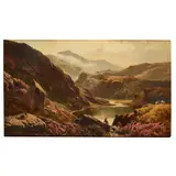 Sidney Richard Percy, ABOVE THE LAKE, NORTH WALES