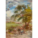 William McTaggart, FAMILY ON A COUNTRY ROAD