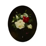 Stuart Park, A STILL LIFE OF RED AND YELLOW ROSES