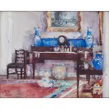 Francis Cadell, THE DINING-ROOM AT WESTERDUNES