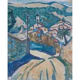 William MacTaggart, CASSIS, oil on board