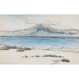 Francis Cadell, NORTH SHORE IONA WITH BEN MORE IN THE DISTANCE