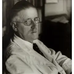 James Joyce by Josef Breitenbach, photographic print, sold Apr 2021