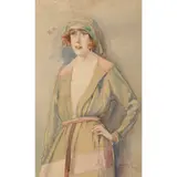 Laura Knight, Portrait of a Lady