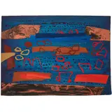 John Piper, Ploumanach, Brittany, 1957, watercolour and collage