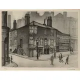 L. S. Lowry, Great Ancoats Street, offset lithograph