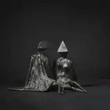 Lynn Chadwick, Sitting Couple, 1975, bronze