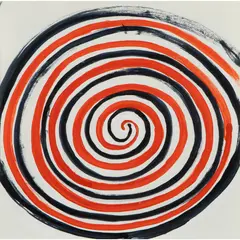Spiral by Terry Frost, gouache on paper, sold Apr 2021
