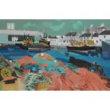 Jack Firth, MACDUFF, PINK AND GREEN, oil on canvas