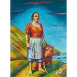 Neil MacPherson, THE HARVEST, oil on board
