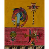 Alan Davie, HOPI STUDIES NO.8