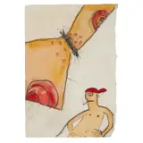 Pat Douthwaite, UNTITLED (BUTTERFLY), Pastel and watercolour