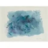 Cleve Gray, UNTITLED ABSTRACT (BLUE), 2003