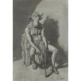 Paul Reid, MINOTAUR, charcoal