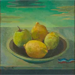 Frank Docherty, STILL LIFE, oil on canvasboard