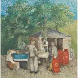 John G. Boyd, GROUP, oil on canvas