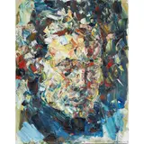 William Foyle, ABSTRACTED HEAD, 2012, oil on canvas