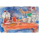 Glen Scouller, STILL LIFE WITH DECOY