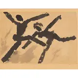 Josef Herman, ICE SKATERS