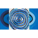 Terry Frost, OVAL BLUE SQUARE, 2003