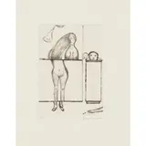 Louise Bourgeois, DISMEMBERMENT, 1994, Drypoint and roulette, 9/44