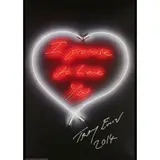 Tracey Emin, I PROMISE TO LOVE YOU