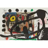 FROM 'DERRIERE LE MIROIR, NO.151-152 (1965)' by Joan Miró, Lithograph, sold Apr 2021