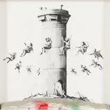 WALLED-OFF HOTEL by Banksy, Digital print and concrete relief,, sold Apr 2021