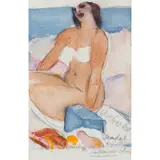 John Duncan Fergusson, LE PANIER BLEU