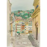 Alberto Morrocco, PICCOLO PIAZZA DE CATTEDRALE, CAMOGLI