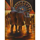 Graham McKean, FAIR, oil on canvas