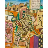 Alan Davie, COSMIC FORCE IN THE VILLAGE