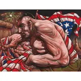 Peter Howson, SENTINAL, pastel