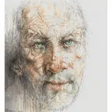 Peter Howson, CAUTION I, mixed media