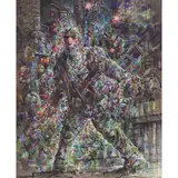 Peter Howson, GALLOWGATE GLORY, mixed media