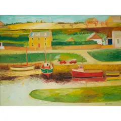 BRORA by John Bellany, oil on canvas, sold Jan 2021