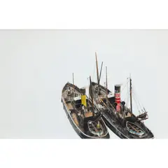Mark I'Anson, DRIFTER, 2011, mixed media on board