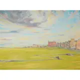 Hugh Dodd, THE OLD COURSE AT ST ANDREWS, oil on canvas